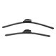 ULTIMATE SPEED® Flachbalkenwischer, 2er-Set, mit flexiblem Gummirücken - B-Ware