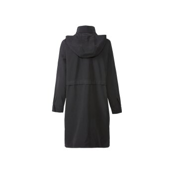 esmara® Damen Parka, leger geschnitten, mit Stehkragen (schwarz, 36) - B-Ware neuwertig