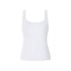 esmara® Damen Tops, 3 Stück, in modischer Ripp-Qualität (schwarz/weiß, M (40/42)) - B-Ware neuwertig