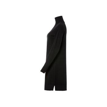 esmara® Damen Strickkleid, mit Rollkragen (schwarz, M(40/42)) - B-Ware neuwertig