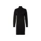 esmara® Damen Strickkleid, mit Rollkragen (schwarz, M(40/42)) - B-Ware neuwertig