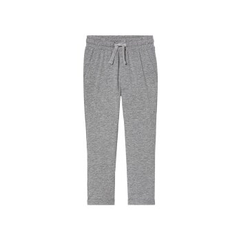 lupilu® Kleinkinder Hosen, 2 Stück, mit Baumwolle (schwarz/grau, 122/128) - B-Ware neuwertig