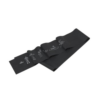 CRIVIT Fitnessbänder-Set, 4-teilig (Rot/schwarz) - B-Ware neuwertig