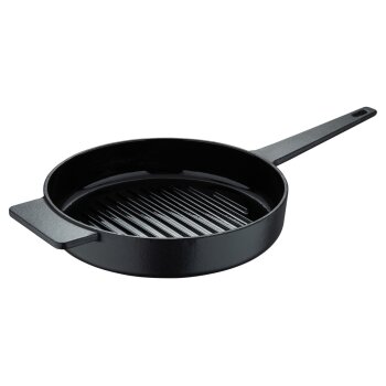 MASTERPRO Gusseisen-Grillpfanne Eternal, Ø 25cm...