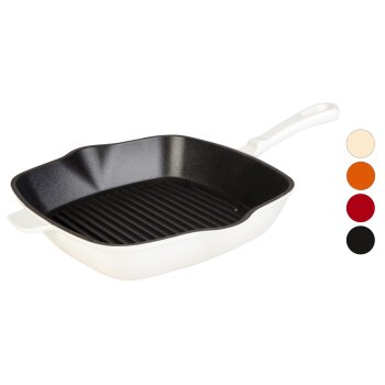 LIVARNO home Gusseisen-Grillpfanne, mit beidseitigem...