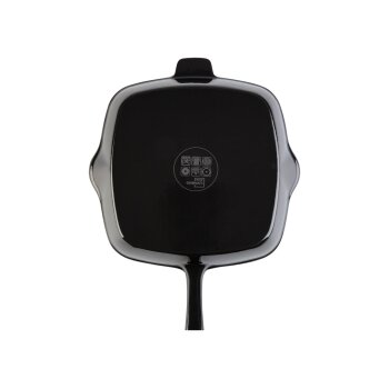 LIVARNO home Gusseisen-Grillpfanne, mit beidseitigem Ausgießer L 27,5 cm x B 24,5 cm - B-Ware