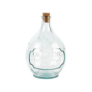 ERNESTO® Ölflasche \ Stapelbares Flaschen-Set, mit Korkstopfen (Ölflasche) - B-Ware neuwertig