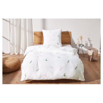 LIVARNO home Mikrofaser-Satin-Bettwäsche, 135 x 200 cm - B-Ware