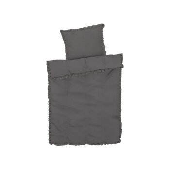 LIVARNO home Mikrofaser-Satin-Bettwäsche, 135 x 200...