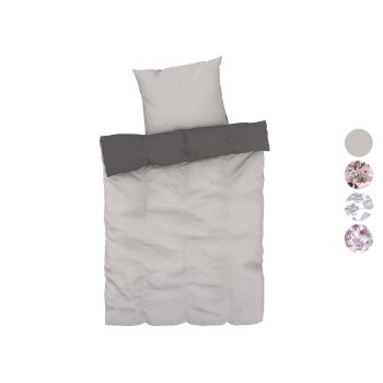 LIVARNO home Satin-Bettwäsche, 135 x 200 cm - B-Ware