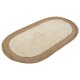 LIVARNO home Juteteppich, aus reinem Naturmaterial (Oval) - B-Ware neuwertig