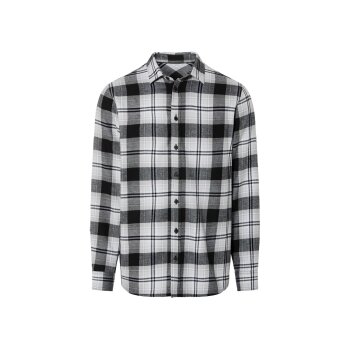 LIVERGY® Herren Flanellhemd, aus reiner Baumwolle -...