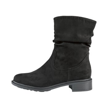 esmara® Damen Stiefeletten mit seitlichem Reißverschluss (schwarz, 36) - B-Ware neuwertig