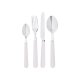 ERNESTO® Edelstahl-Besteck-Set, 24-teilig (beige) - B-Ware sehr gut