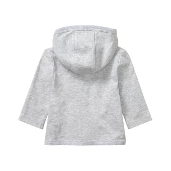 lupilu® Baby Jäckchen, reine Bio-Baumwolle, 2er Set (grau/blau, 86/92) - B-Ware neuwertig