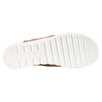 esmara® Damen Sandaletten mit modischem Keilabsatz (taupe, 39) - B-Ware neuwertig