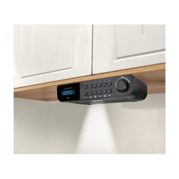 SILVERCREST® Unterbau-Küchenradio SKR 3W D6,...