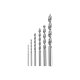 PARKSIDE PERFORMANCE® Mehrzweckbohrer / Hochleistungsbohrer / Turbo-HSS-Bohrer - B-Ware