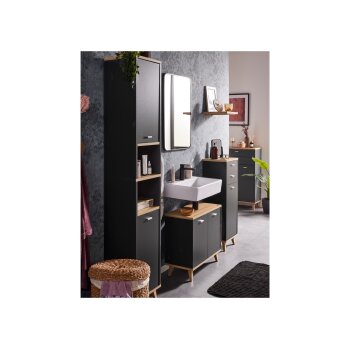 LIVARNO home Bad-Seitenschrank »Corfu«, mit 2...
