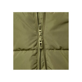 esmara® Damen Longweste, wasserabweisendes Obermaterial (olive, S(36/38)) - B-Ware neuwertig