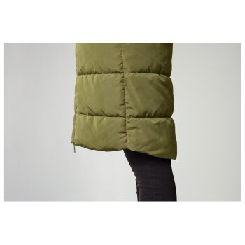 esmara® Damen Longweste, wasserabweisendes Obermaterial (olive, S(36/38)) - B-Ware neuwertig