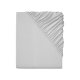 LIVARNO home Jersey-Spannbettlaken, 140-160 x 200 cm (hellgrau) - B-Ware sehr gut