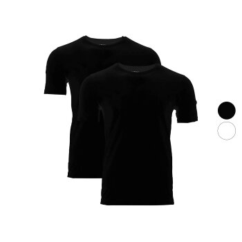 Herren Unterhemd-T-Shirt, 2 Stück, Regular Fit - B-Ware