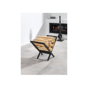 LIVARNO home Kaminholzregal, aus pulverbeschichtetem Stahl - B-Ware