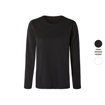 esmara® Damen Langarmshirt, leger geschnitten - B-Ware