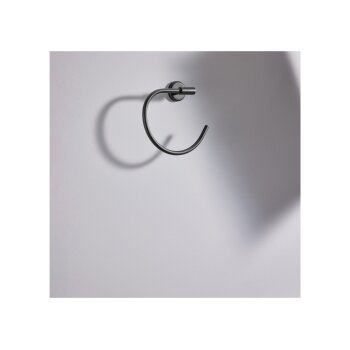 LIVARNO home WC-Bürstengarnitur, Kosmetiktuchbox, Toilettenrollenhalter, Handtuchhalter (Handtuchring) - B-Ware sehr gut
