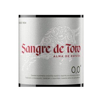Sangre de Toro Tinto 0,0 vegan alkoholfrei, 2023