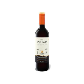Felix Solis Viña San Juan Merlot Syrah Tempranillo La Mancha DO trocken vegan, Rotwein 2024