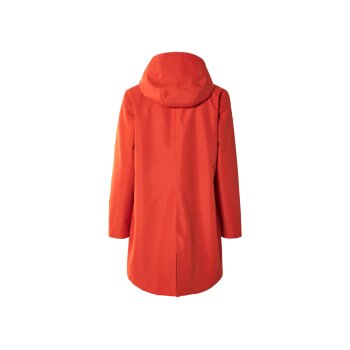 esmara® Damen Regentrenchcoat, mit umweltfreundlicher Imprägnierung (rot/orange, M(40/42)) - B-Ware neuwertig