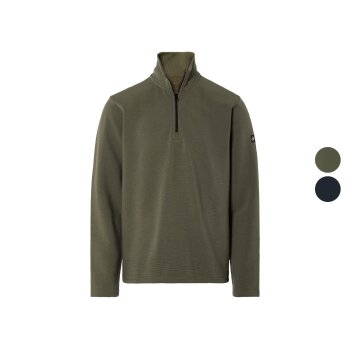 LIVERGY® Herren Troyer mit Ottoman-Struktur - B-Ware