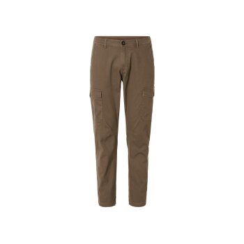 LIVERGY® Herren Cargohose, hoher Baumwollanteil (braun, 54) - B-Ware neuwertig