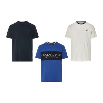 LIVERGY® x Grand Polo Herren T-Shirt aus reiner...