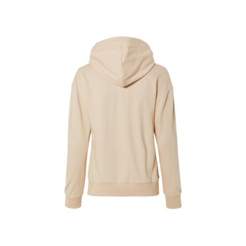 esmara® Damen Sweatpullover / Sweathoodie, leger geschnitten (beige, L(44/46)) - B-Ware neuwertig