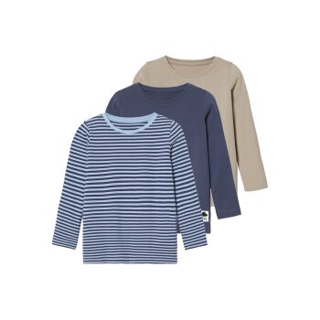 lupilu® Kinder-Langarmshirts, 3 Stück - B-Ware