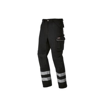 PARKSIDE PERFORMANCE® Herren Softshell-Warnschutzhose \ Softshell-Arbeitshose (schwarz, 54) - B-Ware neuwertig