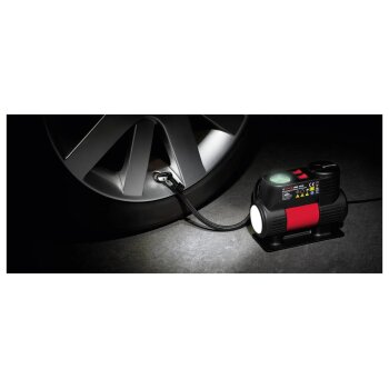 ULTIMATE SPEED® Mini-Kompressor »UMK 10 E4«, mit 3 Adaptern - B-Ware neuwertig