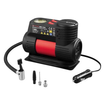 ULTIMATE SPEED® Mini-Kompressor »UMK 10 E4«, mit 3 Adaptern - B-Ware neuwertig