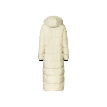 esmara® Damen Maxi-Steppmantel, wasserabweisendes Obermaterial (creme, S(36/38)) - B-Ware neuwertig