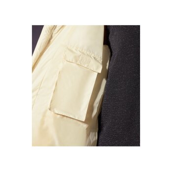 esmara® Damen Maxi-Steppmantel, wasserabweisendes Obermaterial (creme, S(36/38)) - B-Ware neuwertig