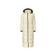 esmara® Damen Maxi-Steppmantel, wasserabweisendes Obermaterial (creme, S(36/38)) - B-Ware neuwertig