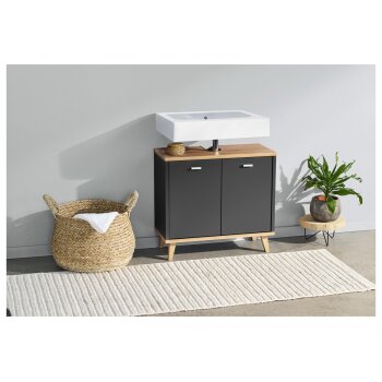 LIVARNO home Waschbecken-Unterschrank...