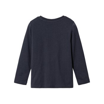 lupilu® Kleinkinder Langarmshirts, 2 Stück, aus reiner Baumwolle (dunkelblau/grau, 122/128) - B-Ware neuwertig