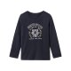 lupilu® Kleinkinder Langarmshirts, 2 Stück, aus reiner Baumwolle (dunkelblau/grau, 122/128) - B-Ware neuwertig