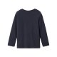 lupilu® Kleinkinder Langarmshirts, 2 Stück, aus reiner Baumwolle (dunkelblau/grau, 122/128) - B-Ware neuwertig