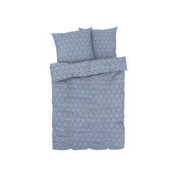 LIVARNO home Feinbiber-Wendebettwäsche, 200 x 220 cm...