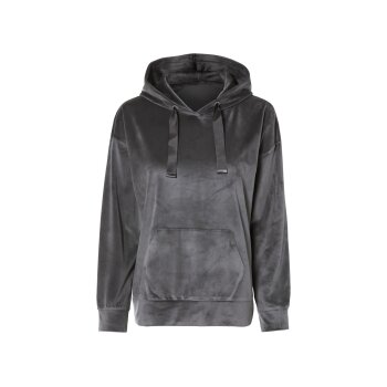 esmara® Damen Hoodie aus weicher Nicki-Qualität...